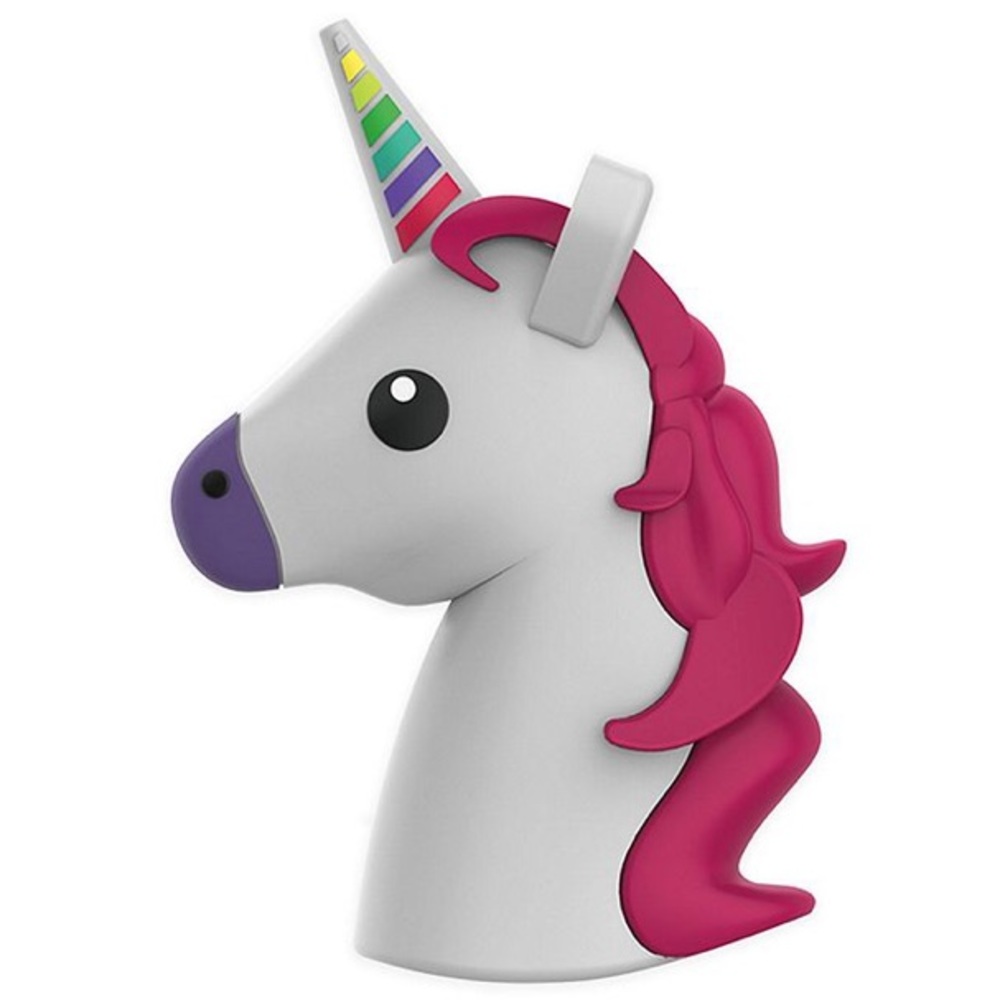 Unicorn emoji portable phone / device charger 🦄